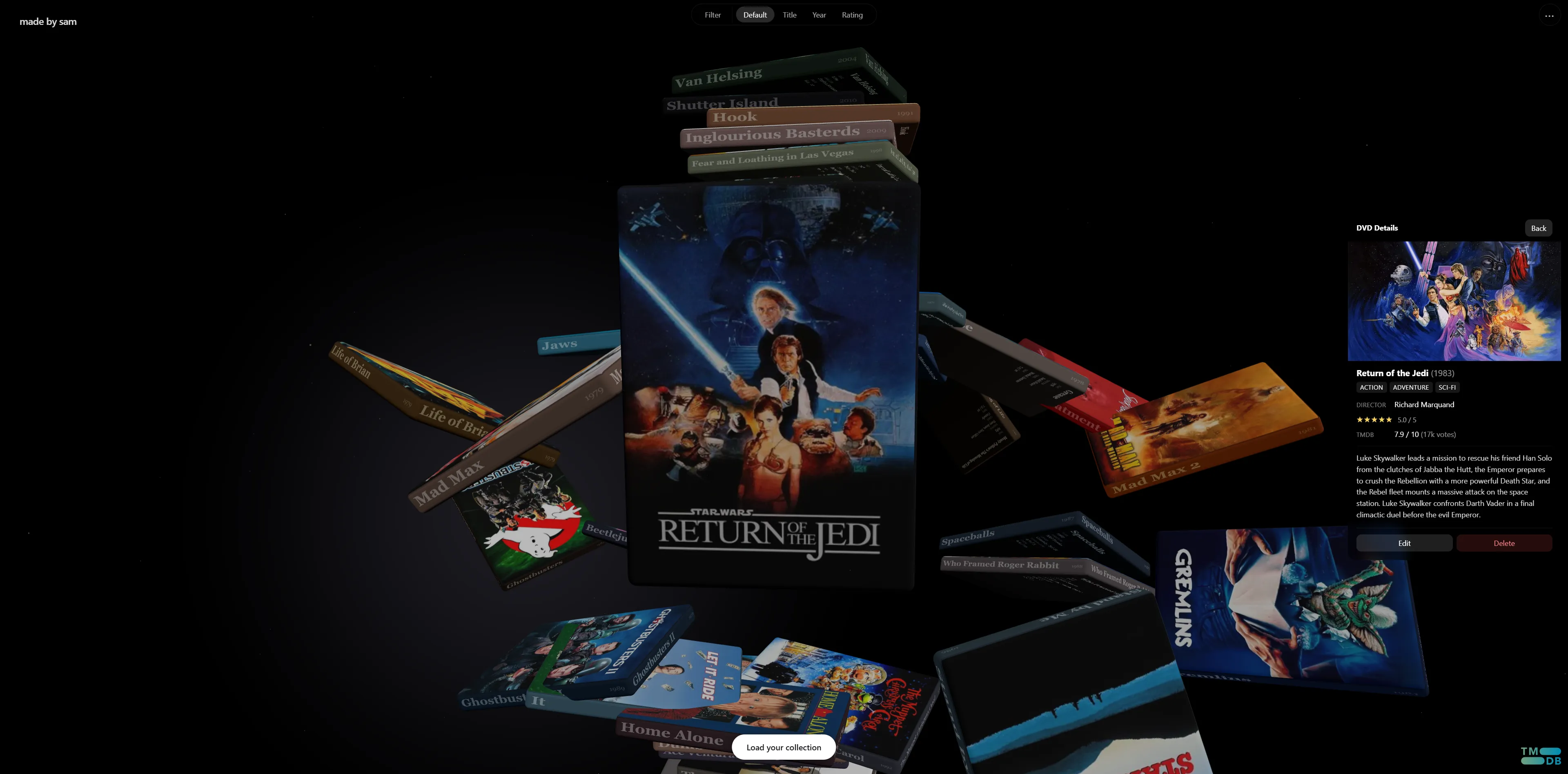 DVD Shelf hero